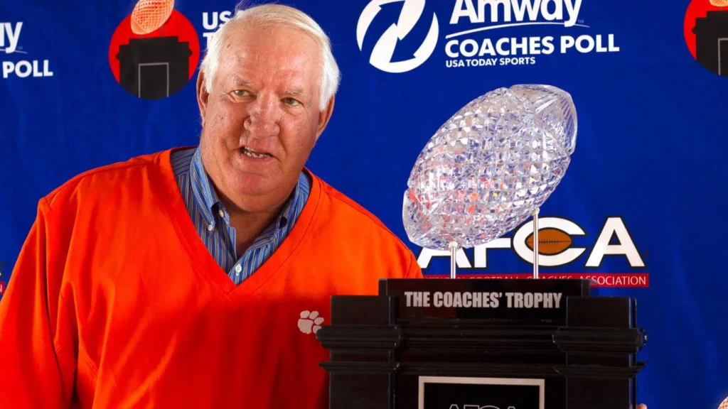 danny ford with coach trophy